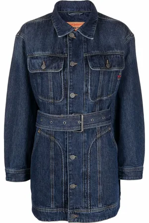 Diesel Giacca denim con cintura De-Flaminia