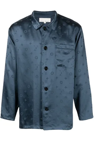 FLEUR DU MAL Camicia pigiama con motivo jacquard