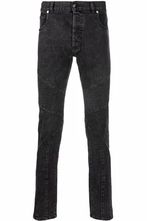 Balmain Jeans con logo goffrato