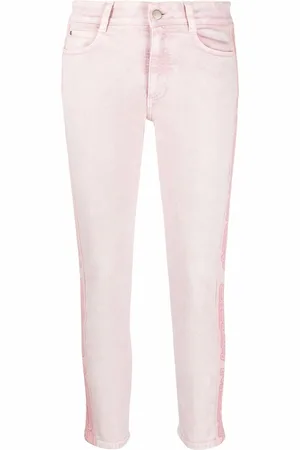 Stella McCartney Jeans slim con banda logo