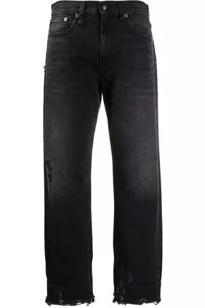 R13 Donna Jeans - Jeans crop - Nero