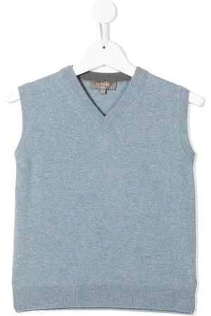 N.PEAL Canotta in cashmere biologico