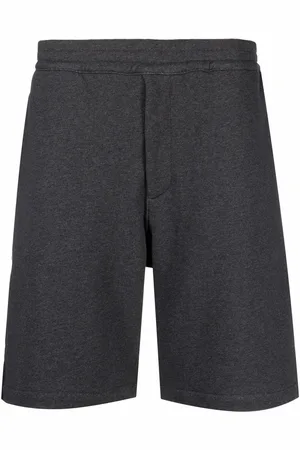 Alexander McQueen Shorts sportivi con dettaglio a righe
