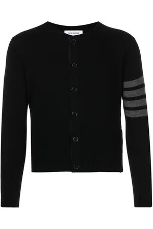 Thom Browne Cardigan con dettaglio a righe