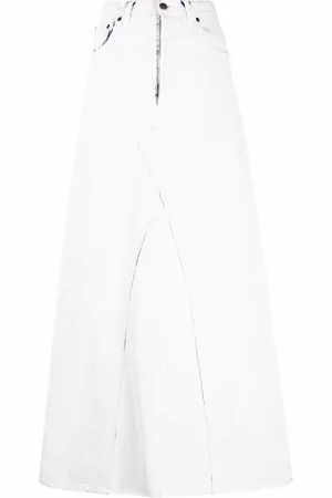 Maison Margiela Gonna denim a vita alta
