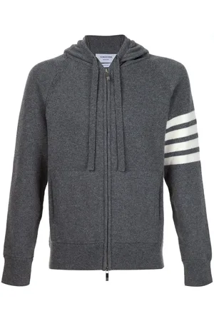 Thom Browne Felpa con cappuccio con zip