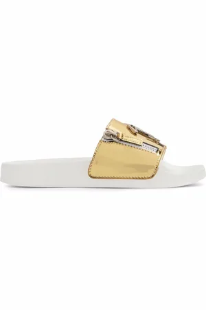 Giuseppe Zanotti Sandali slides Brett con logo