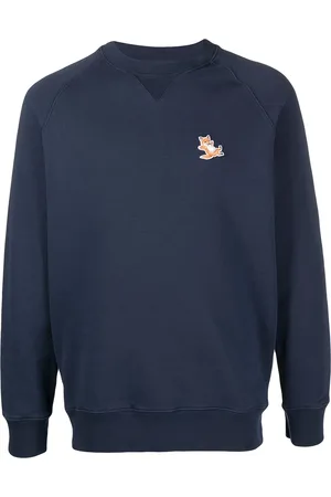 Maison Kitsuné Felpa con ricamo