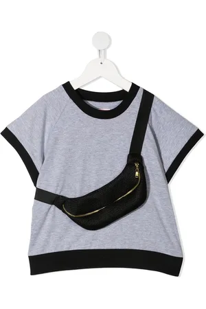 Wauw Capow by Bangbang T-shirt con zip