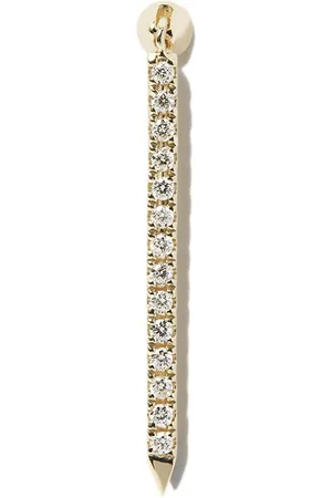 Maria Tash Orecchino Eternity in giallo 18kt con diamanti