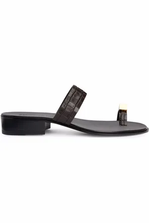 Giuseppe Zanotti Mocassini Bardack con effetto coccodrillo