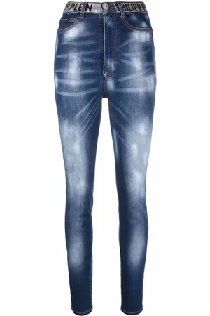 Philipp Plein Jeggings a vita alta