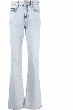 Philipp Plein Jeans svasati a vita alta