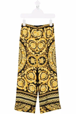 VERSACE Pantaloni con stampa Barocco Kids