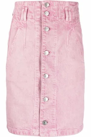 Marant Etoile Gonna denim a vita alta