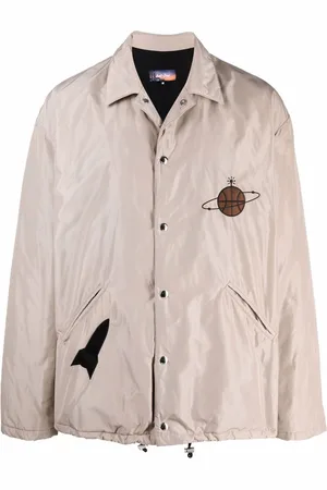 JUST DON Giacca-camicia con applicazione