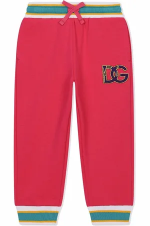 Dolce & Gabbana Pantaloni sportivi con applicazione