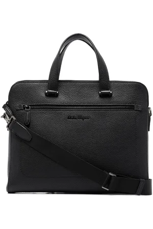 Salvatore Ferragamo Portadocumenti con placca logo