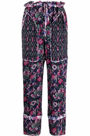 Marant Etoile Pantaloni dritti con stampa