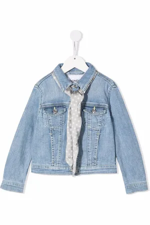 Dondup Giacca denim con dettaglio foulard