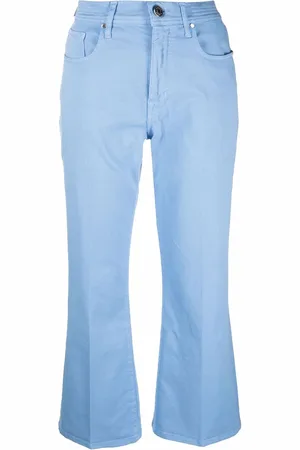 Jacob Cohen Jeans crop a gamba ampia