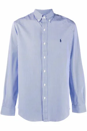 Ralph Lauren Camicia a righe con logo