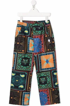 MARCELO BURLON Pantaloni con stampa