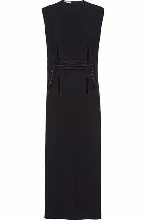 Prada Abito midi in pizzo