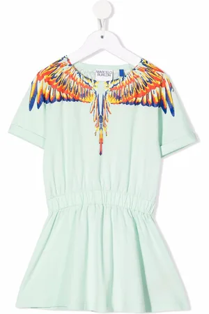 MARCELO BURLON Abito con stampa Wings