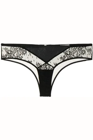 FLEUR DU MAL Slip con ricamo