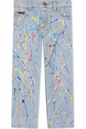 Dolce & Gabbana Jeans con effetto schiarito