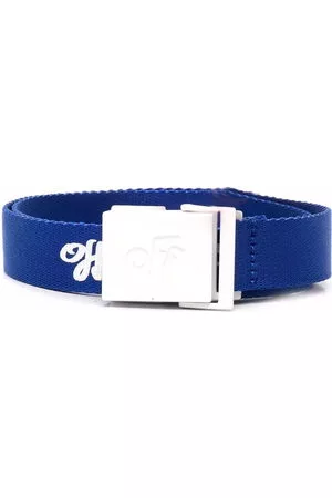 OFF-WHITE Cinture - Cintura con logo - Blu