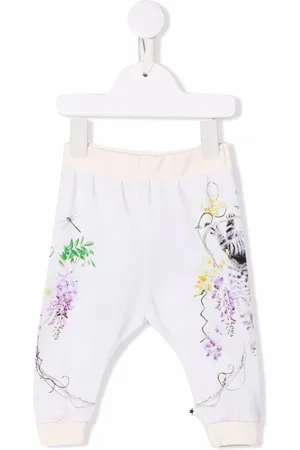 Molo Pantaloni sportivi a fiori