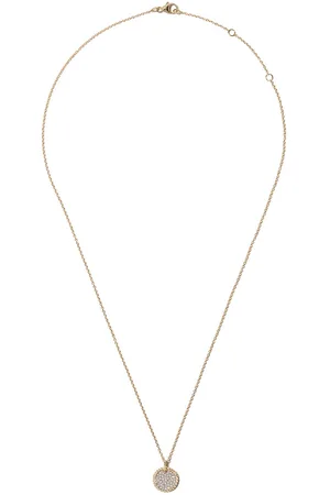 David Yurman Collana Cable Collectibles in giallo 18kt con diamanti