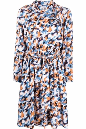 Kenzo Abito midi con coulisse
