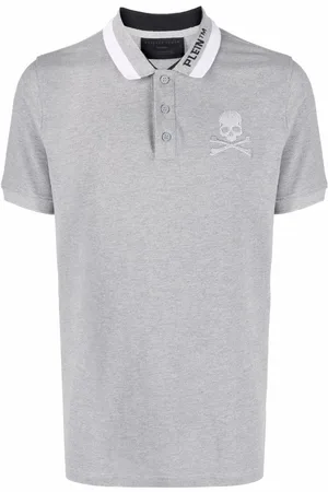 Philipp Plein Polo con ricamo