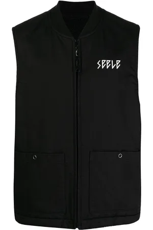 UNDERCOVER Gilet reversibile con stampa