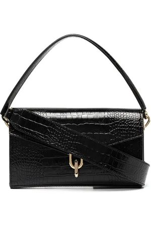 ANINE BING Borsa a spalla Colette effetto coccodrillo