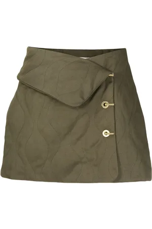 DION LEE Minigonna con effetto