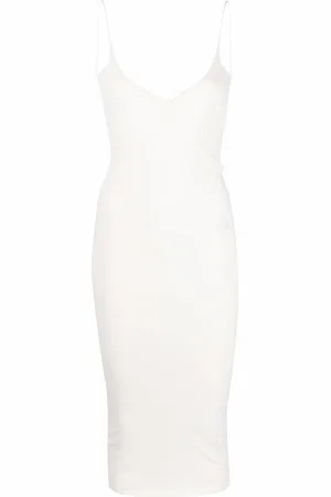 Dsquared2 Abito midi con ruches
