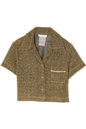 Oseree Camicie - Camicia con paillettes - Oro