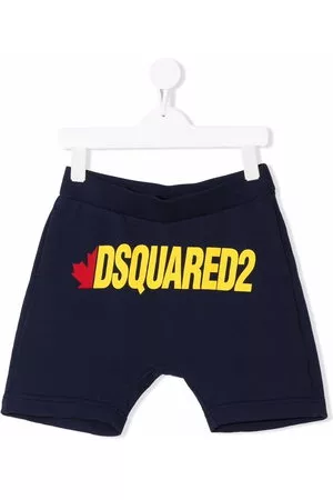 Dsquared2 Shorts sportivi - Shorts sportivi con stampa - Blu