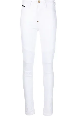 Philipp Plein Jeans biker a vita alta