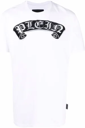 Philipp Plein T-shirt con strass