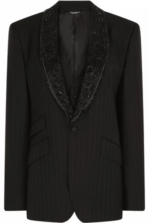 Dolce & Gabbana Blazer monopetto gessato