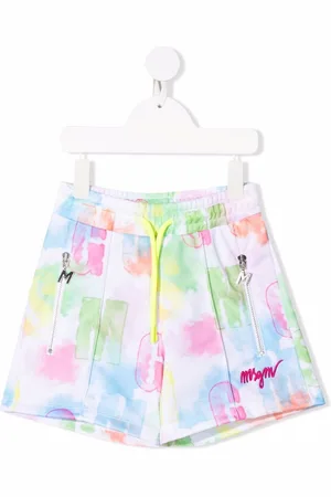 Msgm Shorts sportivi con stampa