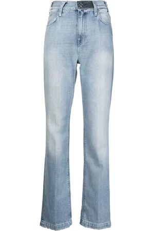 RTA Jeans dritti con effetto schiarito
