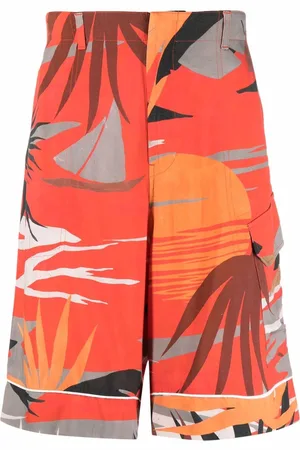 Palm Angels Cargo con stampa Hawaii