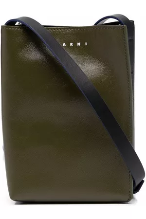 Marni Uomo Borse - Borsa tote con design color-block - Verde
