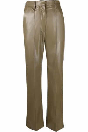 Nanushka Pantaloni a vita alta